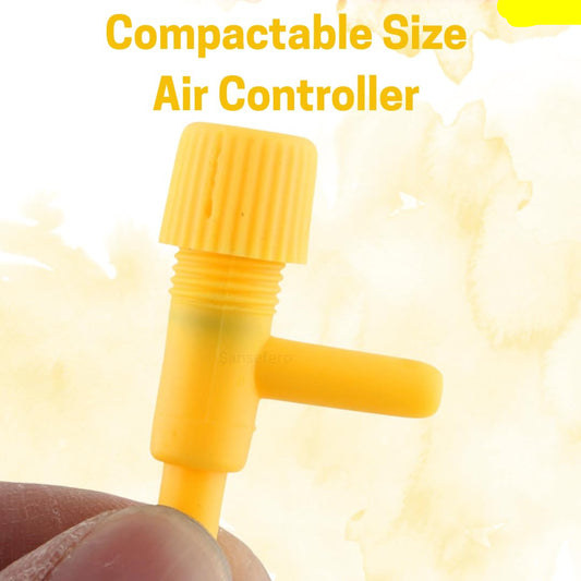 Aquarium Air Controller | Air Valve & Oxygen Pipe Tube for Fish Tank Air Pumps (Pack of 15)