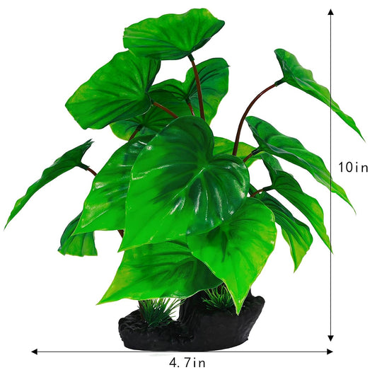 Aquarium Green Plants Set – Realistic Underwater Plastic Water Grass & Aquatic Decor