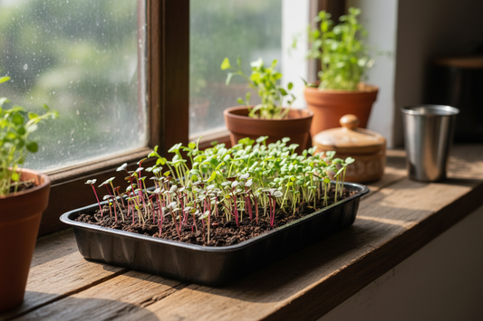 How to Grow Microgreens at Home in India – A Complete Beginner's Guide