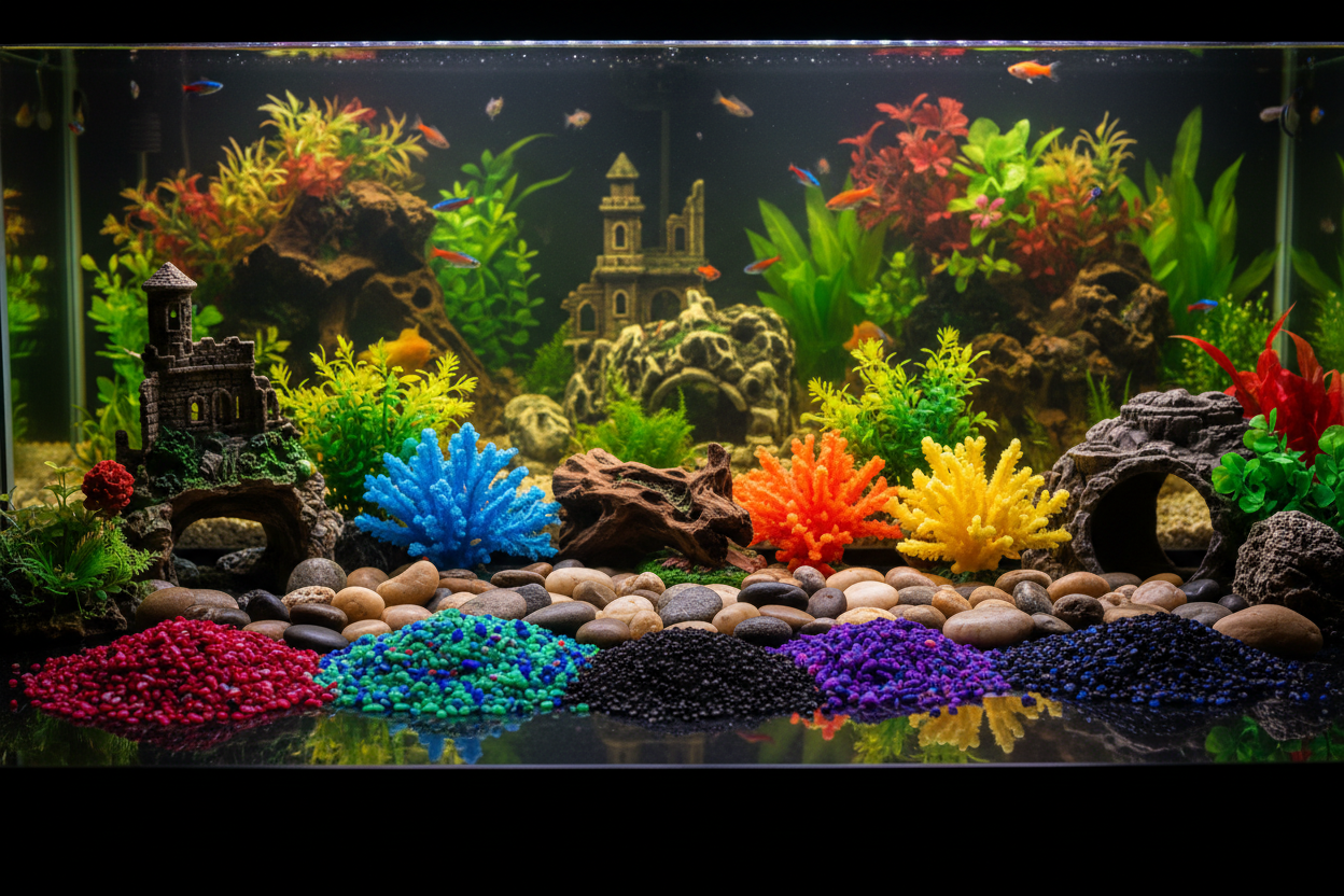Aquarium Decoration & Substrate
