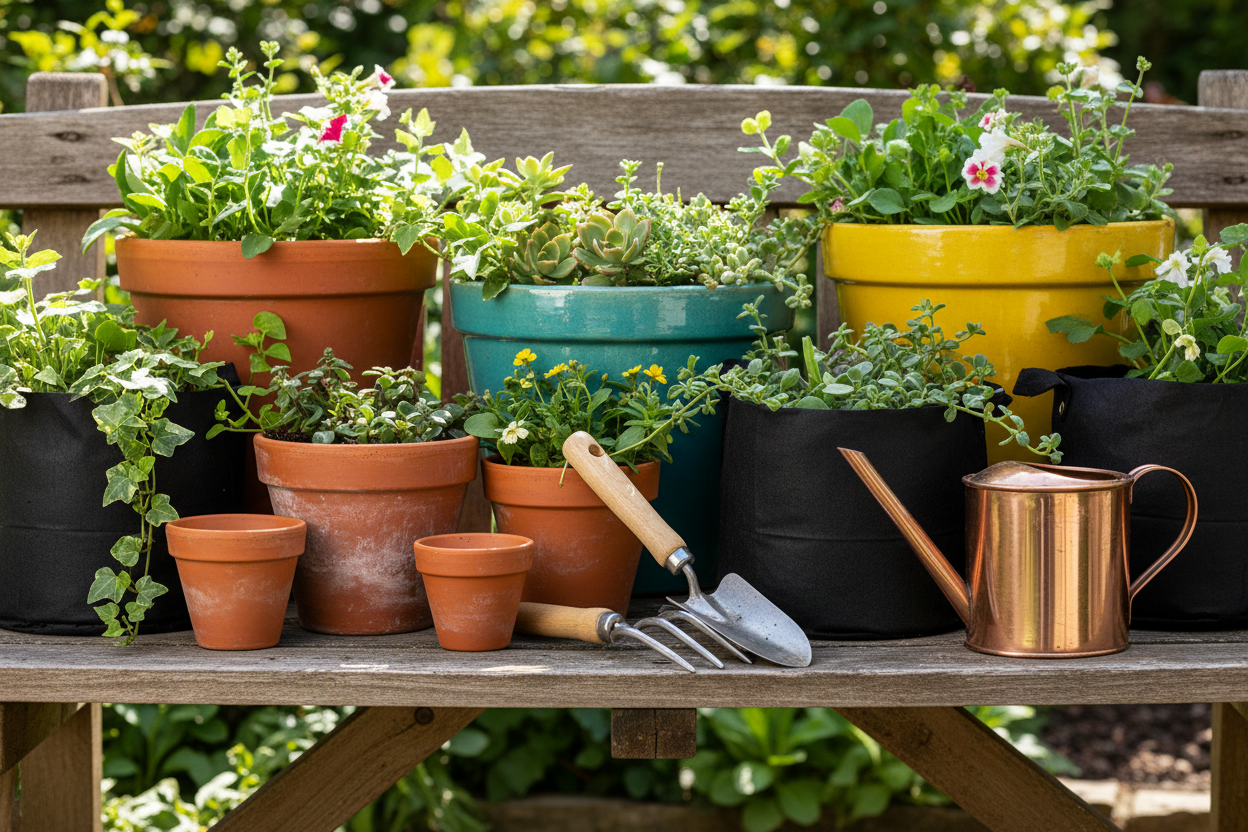 Pots, Planters & Tools