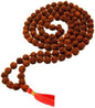 Rudraksha Style Japa Mala 108 Beads | Natural Look Prayer Mala for Meditation & Chanting