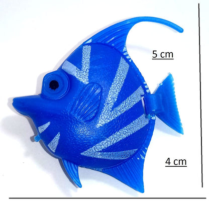18 Pcs Aquarium Decorations – Fish Tank, Garden, Vase Filler & Planter Decor Set-(Design May Vary)
