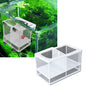 Aquarium Fish Breeding & Hatchery Net Box | Large Double Isolation Box with Bottom Tray | Fish Fry Safe Zone