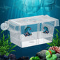 Fish Breeding Box Hatchery Incubator | Aquarium Isolation Box for Baby Shrimp & Fish Fry (Color May Vary)