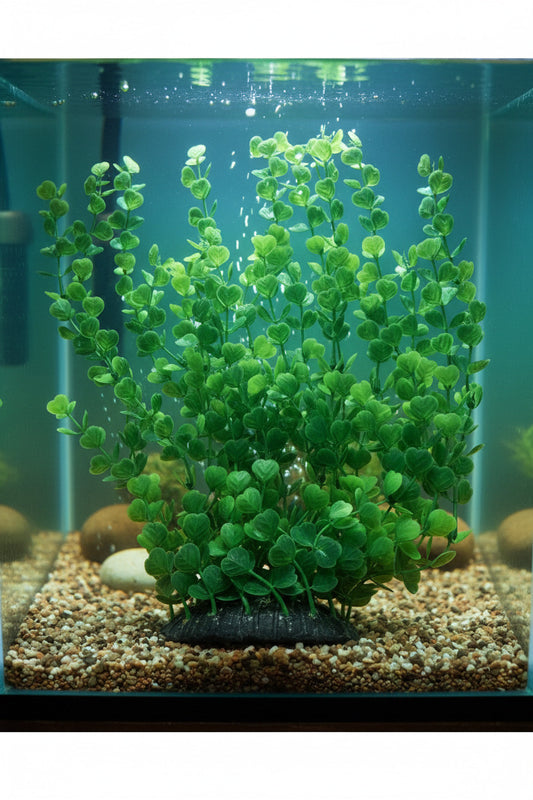 Artificial Long Plastic Underwater Flower Plant for Aquarium Decoration