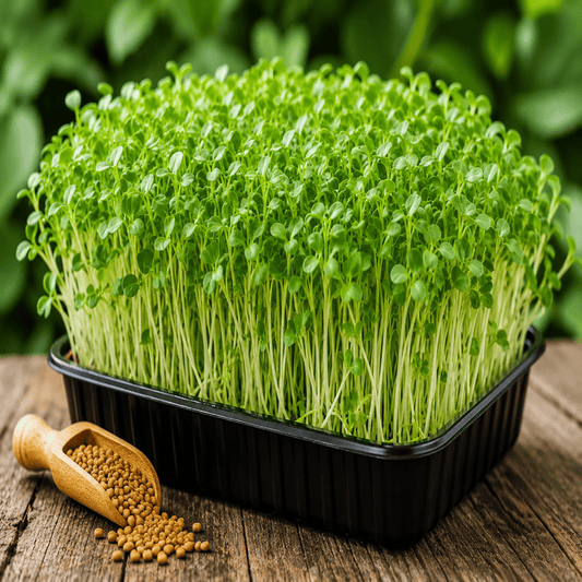 Fenugreek Microgreen Seeds | Easy to Grow Indoor Super Salad Greens