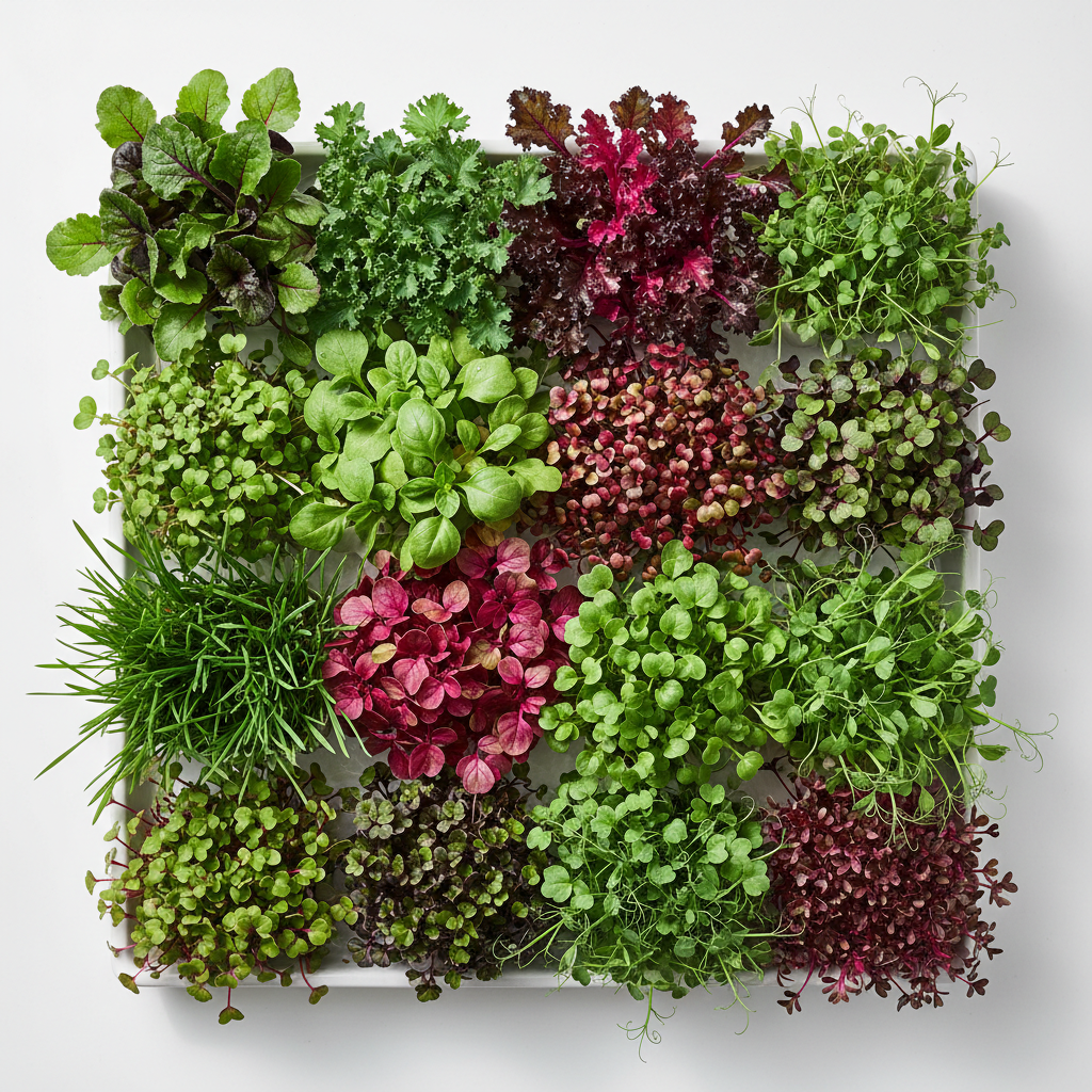 Microgreens Seeds 12 Varieties Non-GMO Collection with Growing Instructions