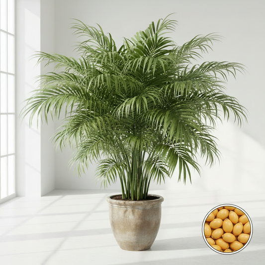 Areca Palm Seeds - Bring Tropical Paradise Home Pack of 5