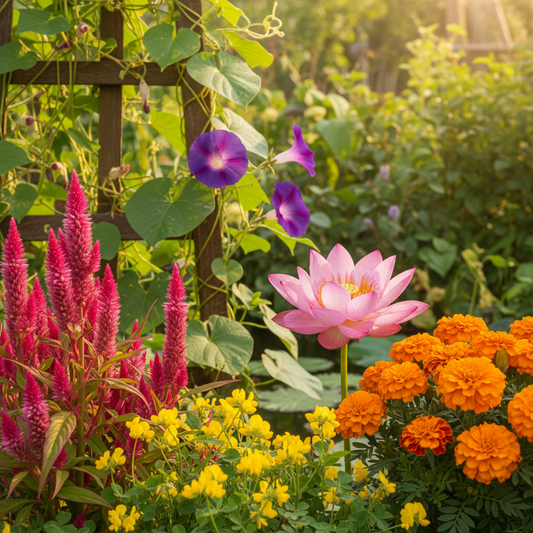 Summer Flower Seeds Combo - 5 Varieties in Bloom