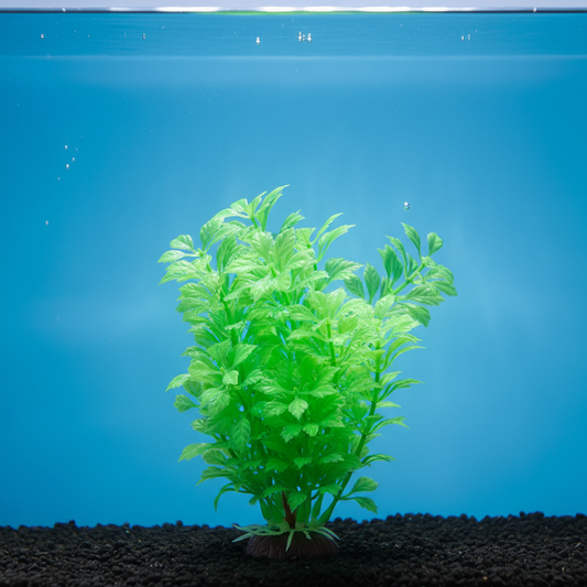 Plastic Aquarium Artificial Decoration Plant 10cm