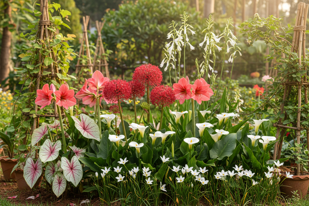 Summer Flower Bulbs Combo - In Bloom